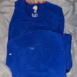 Dickies large women’s scrub jacket